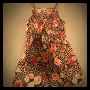 Leopard and Floral Romper